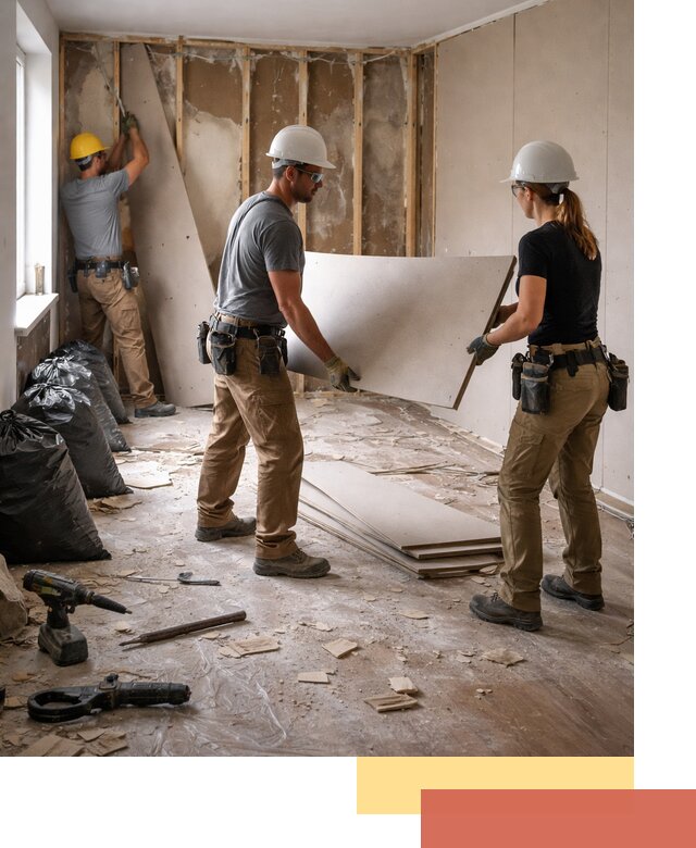 Демонтаж стеновых панелей в Сорочинске быстро и аккуратно