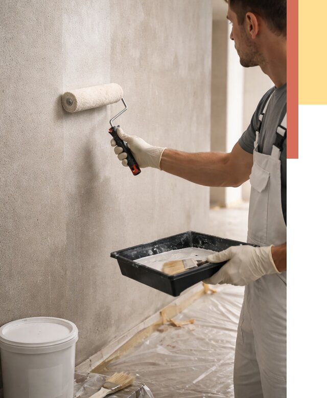 Грунтовка стен в Сорочинске от 2272 руб. м2 — быстро, недорого, с материалом | ОТДЕЛОЧНИК-Срч