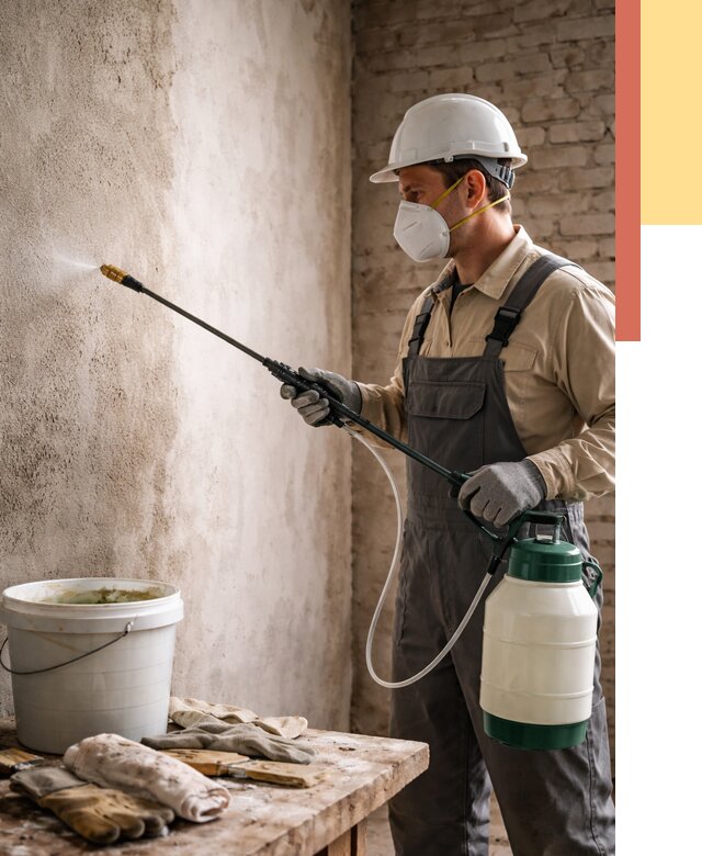 Антисептическая обработка стен в Сорочинске от 1239 руб. — быстро и недорого | ОТДЕЛОЧНИК-Срч