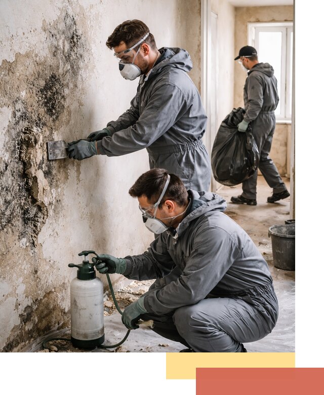 Удаление плесени со стен профессионально в Сорочинске