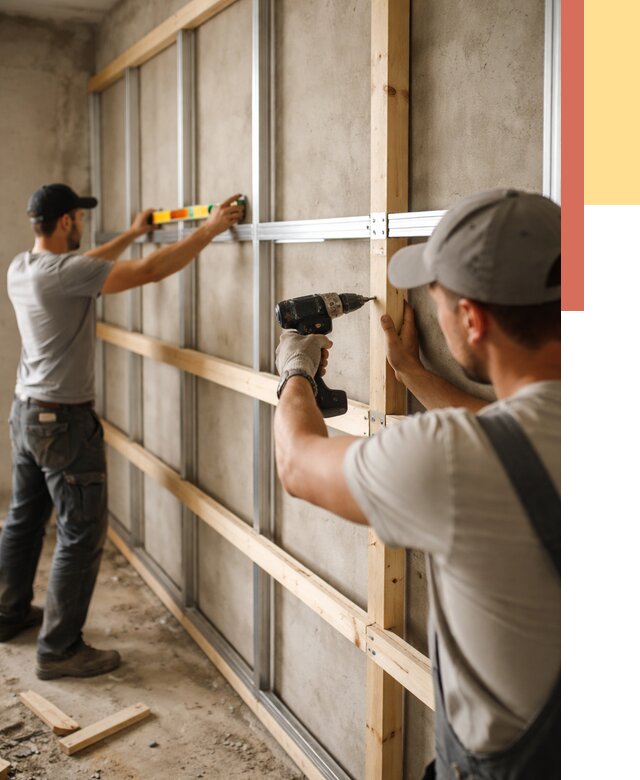 Устройство обрешетки под панели в Сорочинске от 2169 руб. — монтаж под ключ | ОТДЕЛОЧНИК-Срч