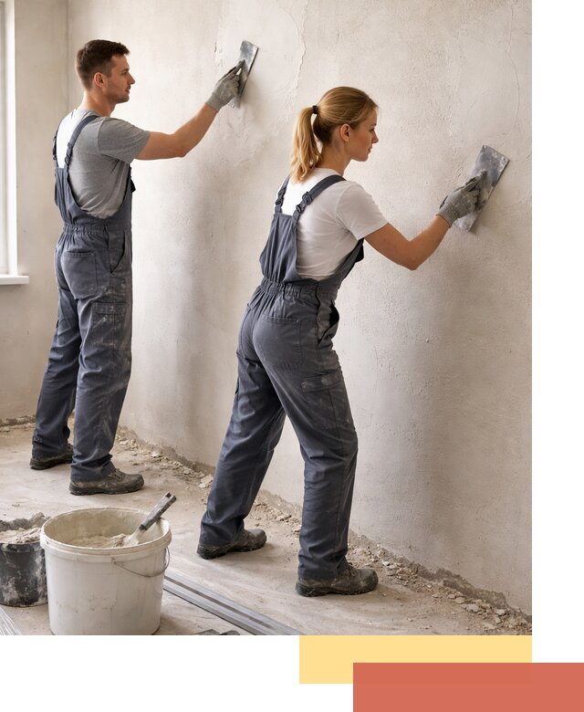 Штукатурка стен под обои в Сорочинске профессионально и быстро