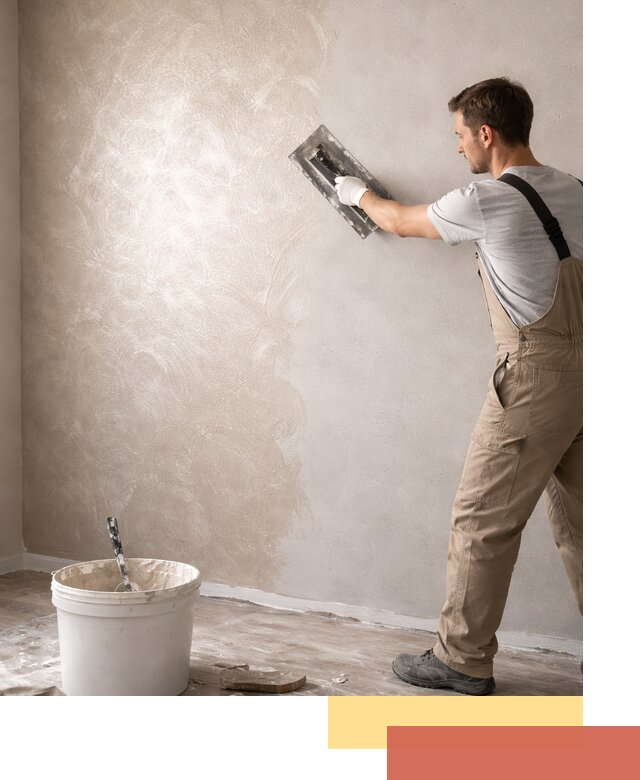 Декоративная штукатурка «Мокрый шелк» под ключ в Сорочинске