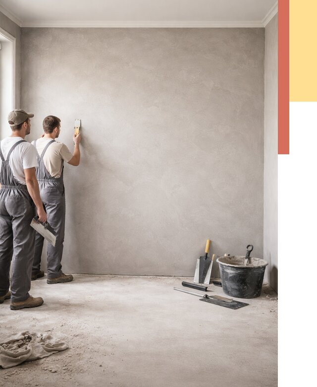 Микробетон на стены в Сорочинске от 1291 руб. — нанесение и отделка | ОТДЕЛОЧНИК-Срч