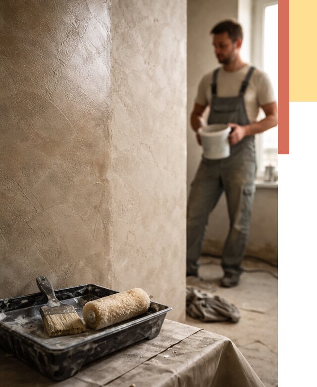 Нанесение воска на штукатурку в Сорочинске от 3615 руб. | Услуги ОТДЕЛОЧНИК-Срч