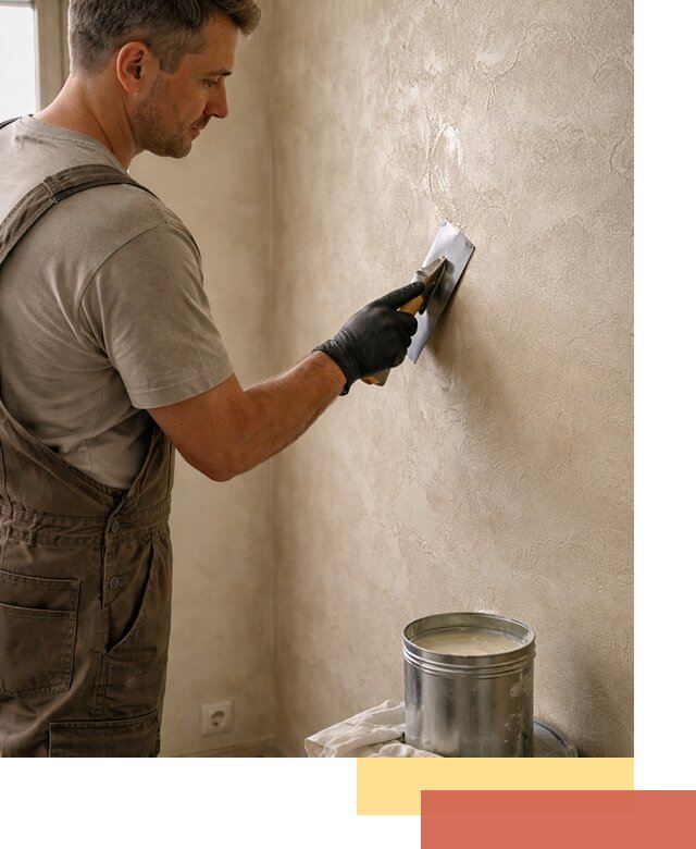 Нанесение воска на штукатурку в Сорочинске для защиты и блеска