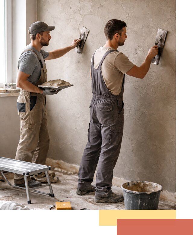 Ремонт декоративной штукатурки и восстановление фактуры в Сорочинске