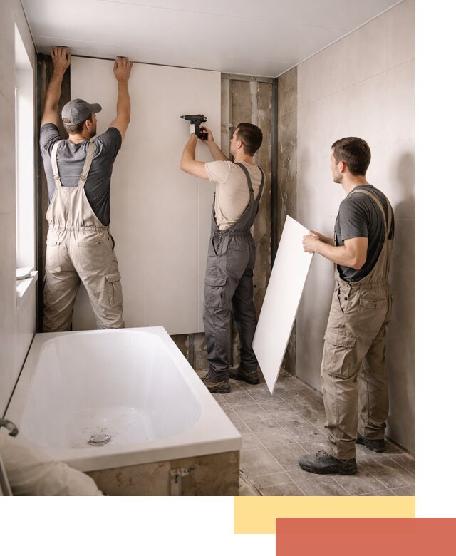 Отделка ванной панели ПВХ профессионально в Сорочинске