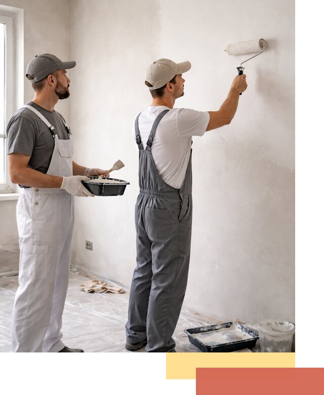 Покраска стен водоэмульсионной краской в Сорочинске