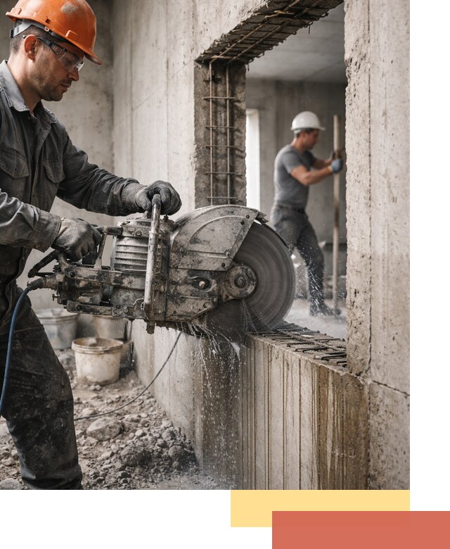 Алмазная резка проемов в Сорочинске быстро и точно