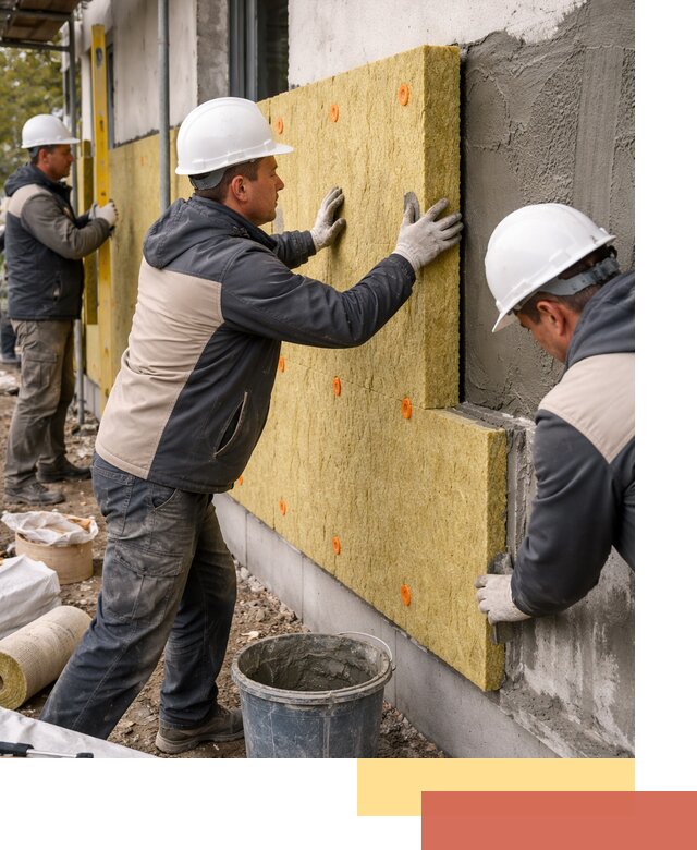 Утепление стен минватой в Сорочинске — тепло и звукоизоляция