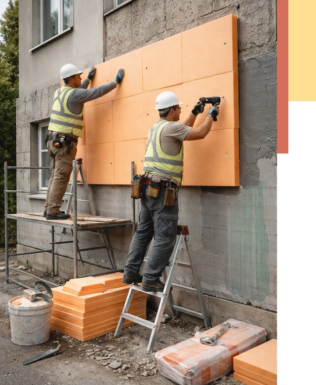 Утепление стен пеноплексом в Сорочинске от 1911 руб./м2 — быстро и недорого | ОТДЕЛОЧНИК-Срч