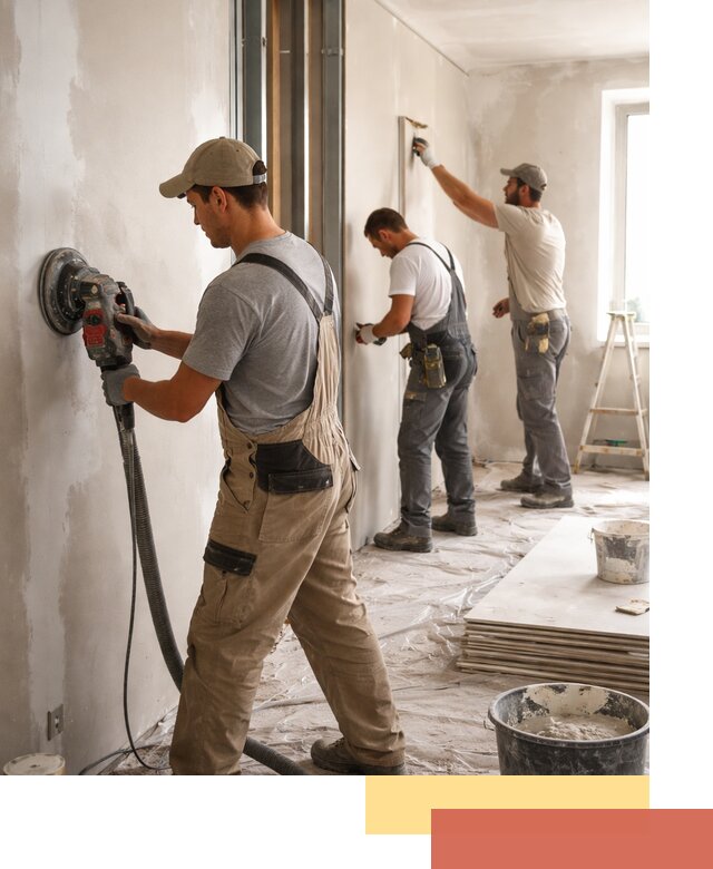 Профессиональная отделка стен в Сорочинске качественно и в срок