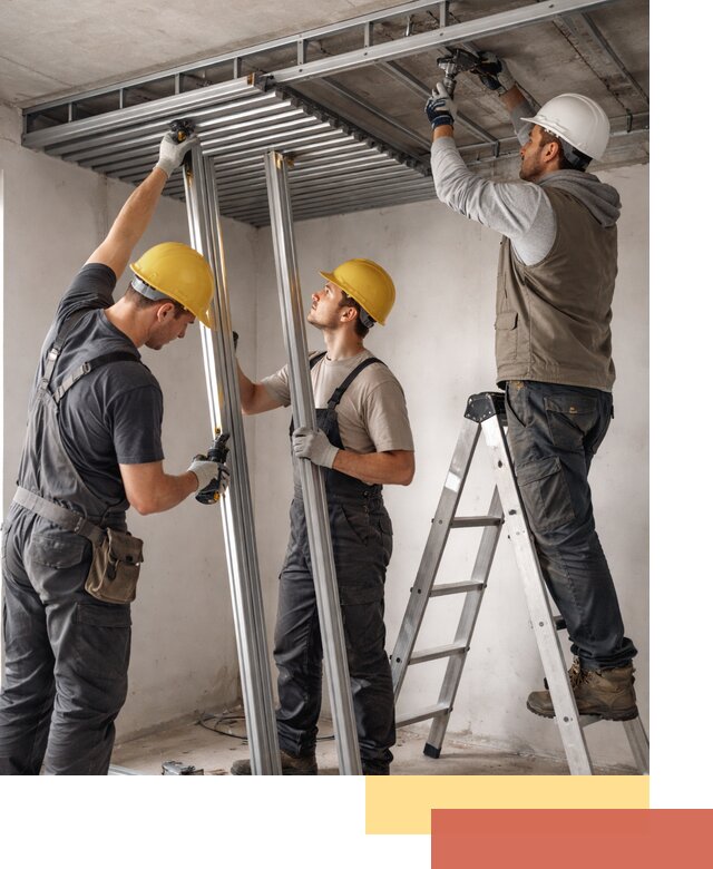 Монтаж реечного потолка под ключ в Сорочинске