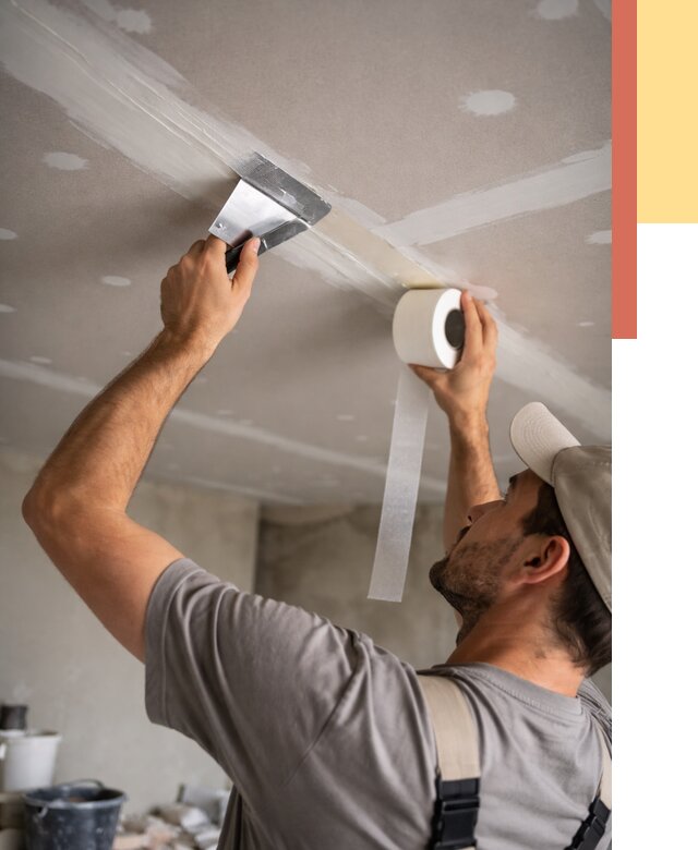 Обработка швов потолка ГКЛ в Сорочинске от 7746 руб. под ключ | ОТДЕЛОЧНИК-Срч