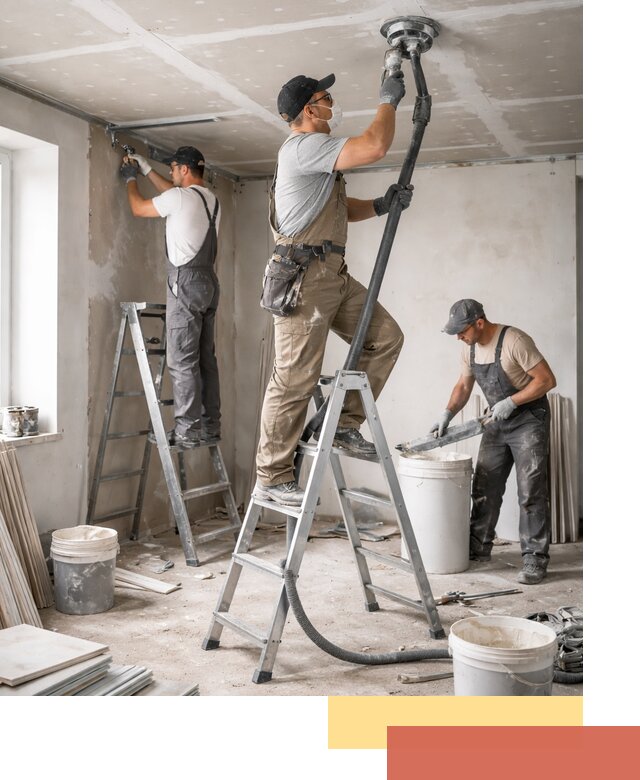 Ремонт потолка из гипсокартона в Сорочинске: быстрый и качественный монтаж