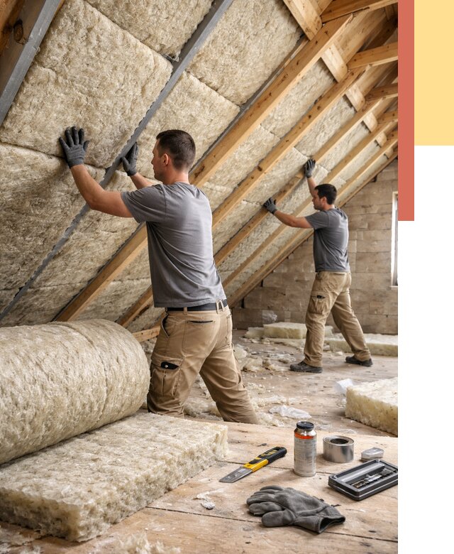 Утепление потолка минватой в Сорочинске от 1498 руб. — быстро и недорого | ОТДЕЛОЧНИК-Срч