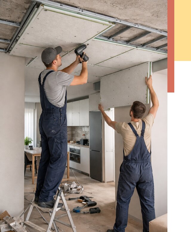 Шумоизоляция потолка панелями зипс в Сорочинске от 1911 руб. под ключ | ОТДЕЛОЧНИК-Срч